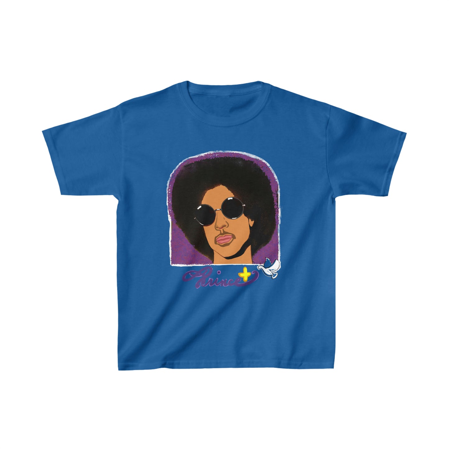 Prince - when doves cry- Kids t shirt - Prince Art - prince artwork - prince gift - Kids Cotton Tee - Prince art - Purple Rain