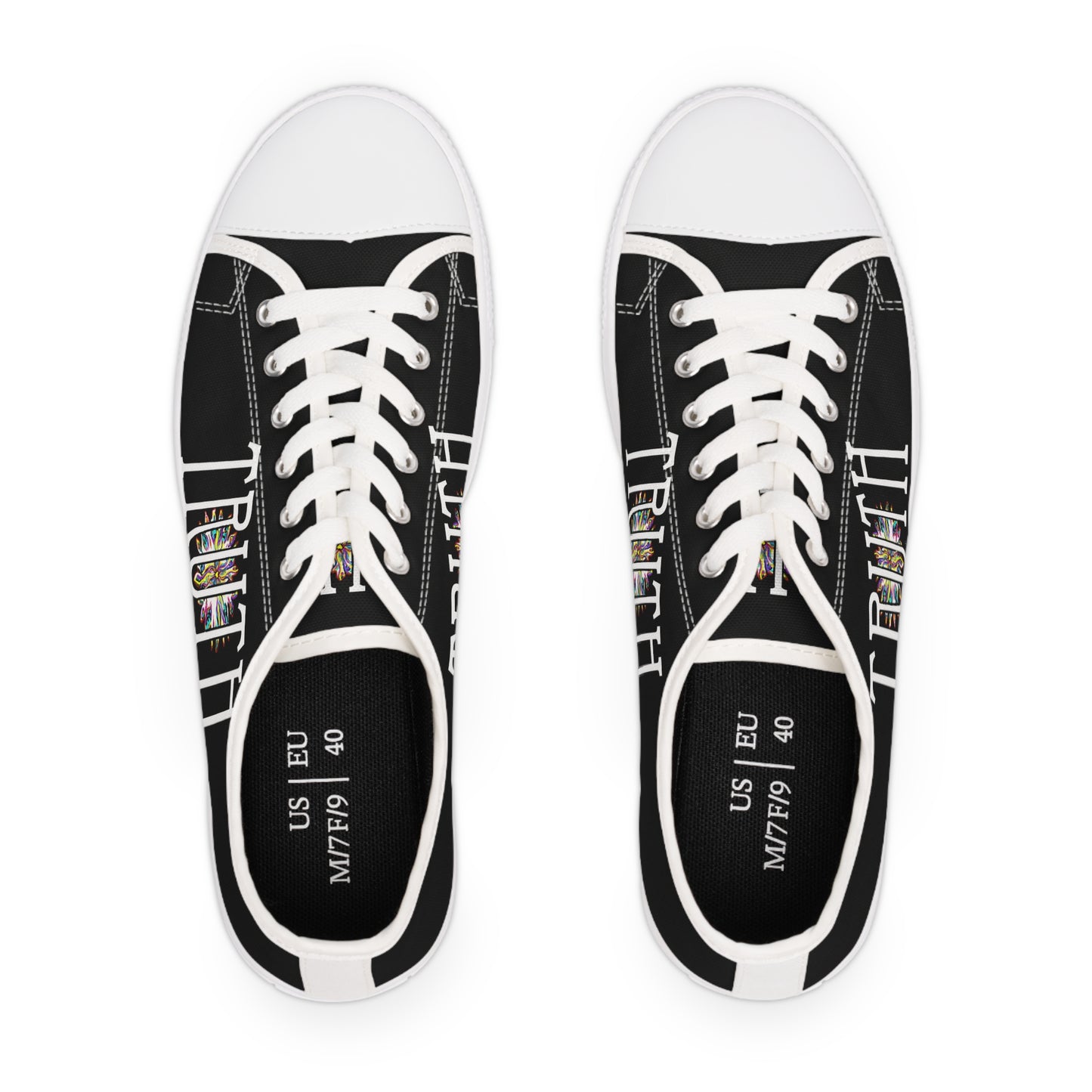 Truth Original Art by SCP Women's Low Top Sneakers