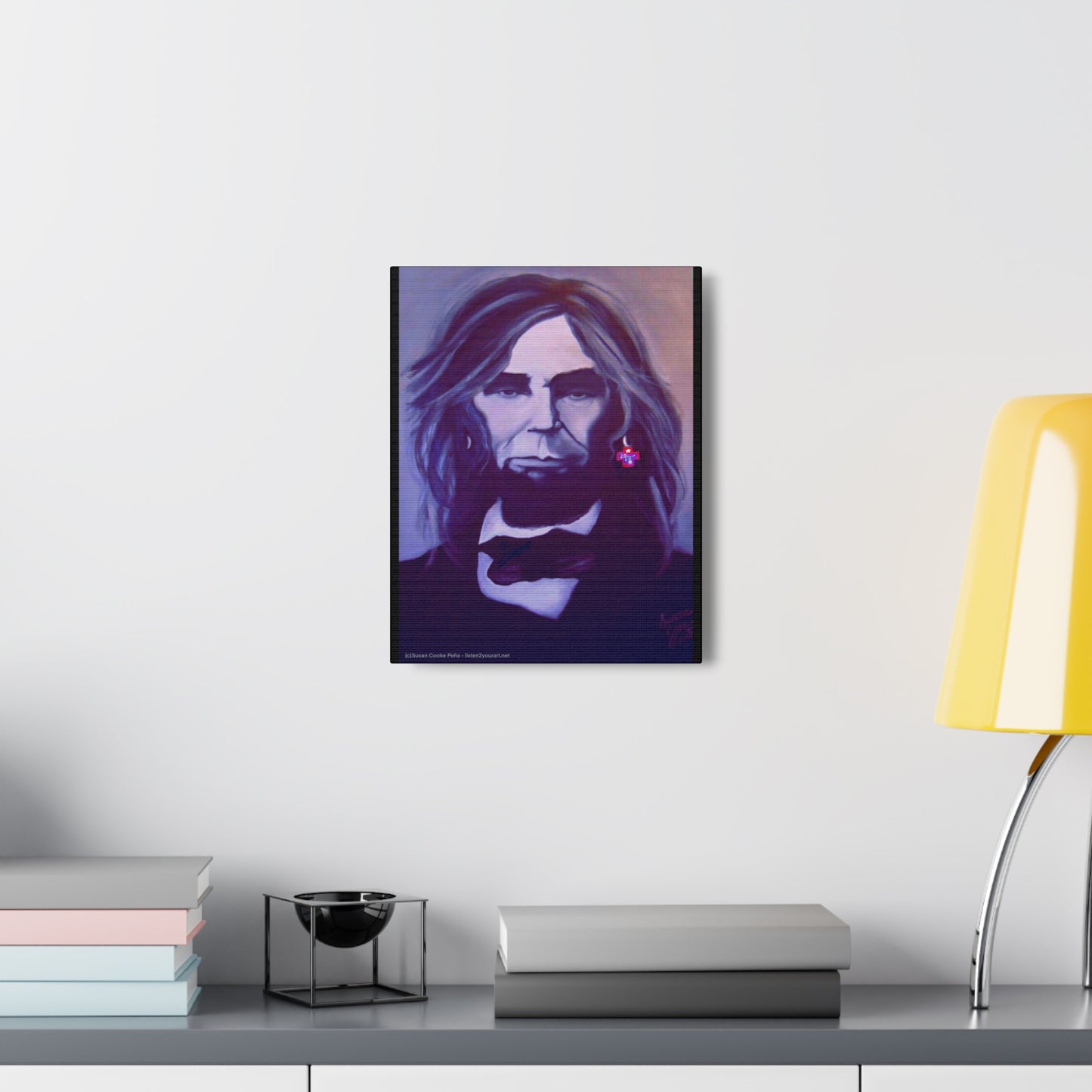 Freedom Lincoln Art by SCP - Lincoln painting