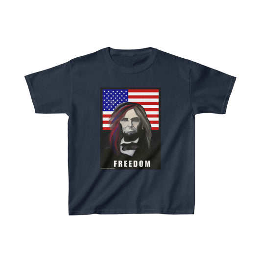 Long - Haired Lincoln Kids T shirt