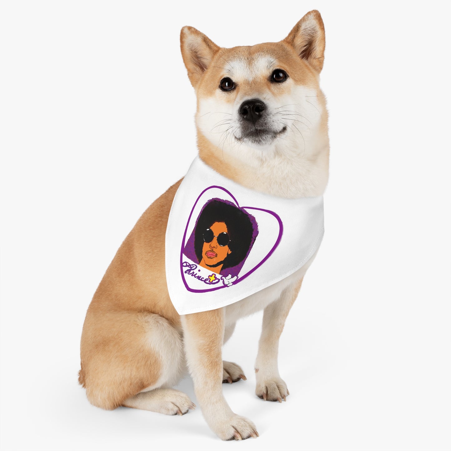 Prince Inspired pet bandana - Rock and Roll - Pet - Dog - Cat - Bandana Collar - Dog bandanas - Cat Bandanas - bandanas - prince - purple rain - prince ban