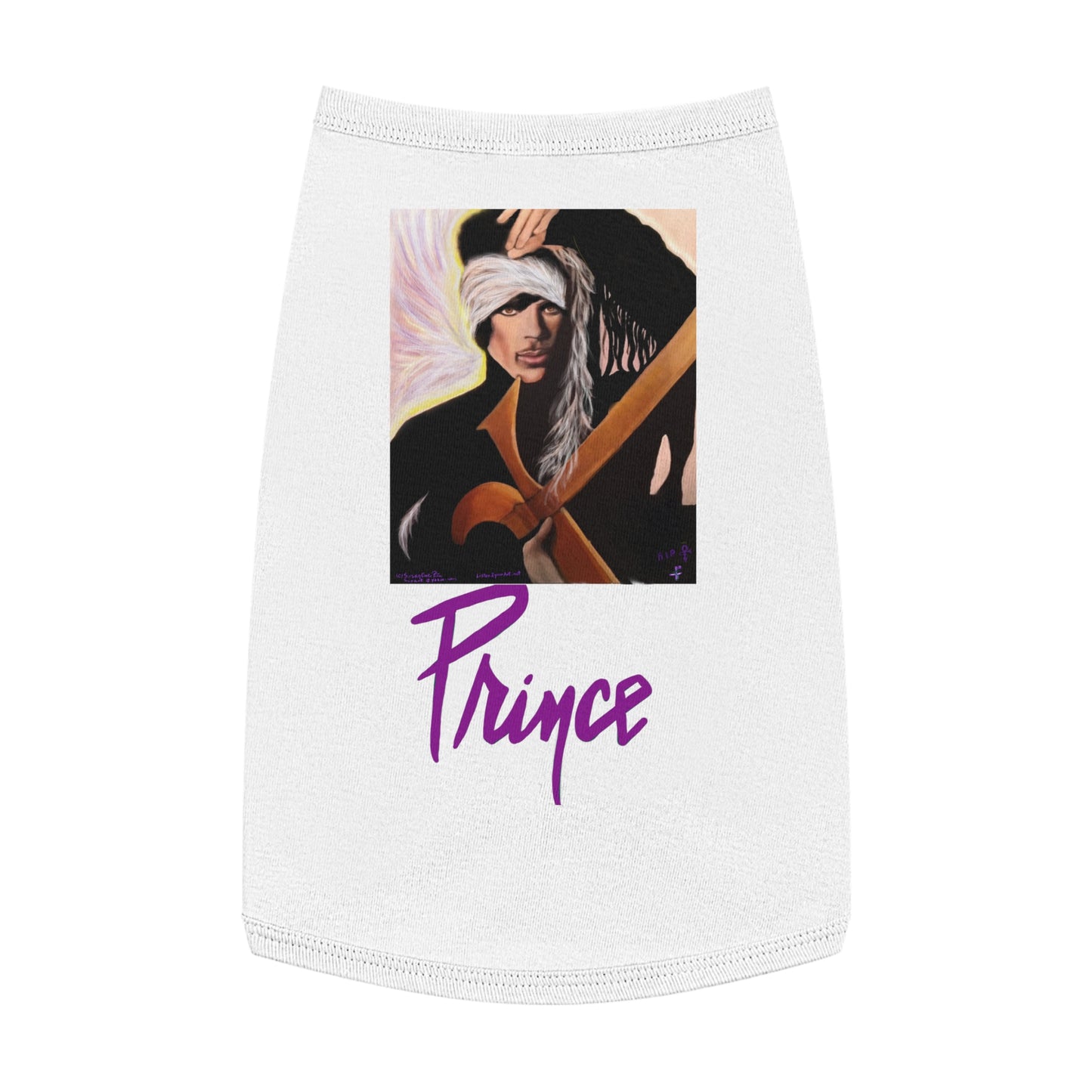 Prince - guitar - prince t-shirt - pet shirt - pet t-shirt - dog t-shirt - cat t-shirt - pet tee - dog clothes - purple rain