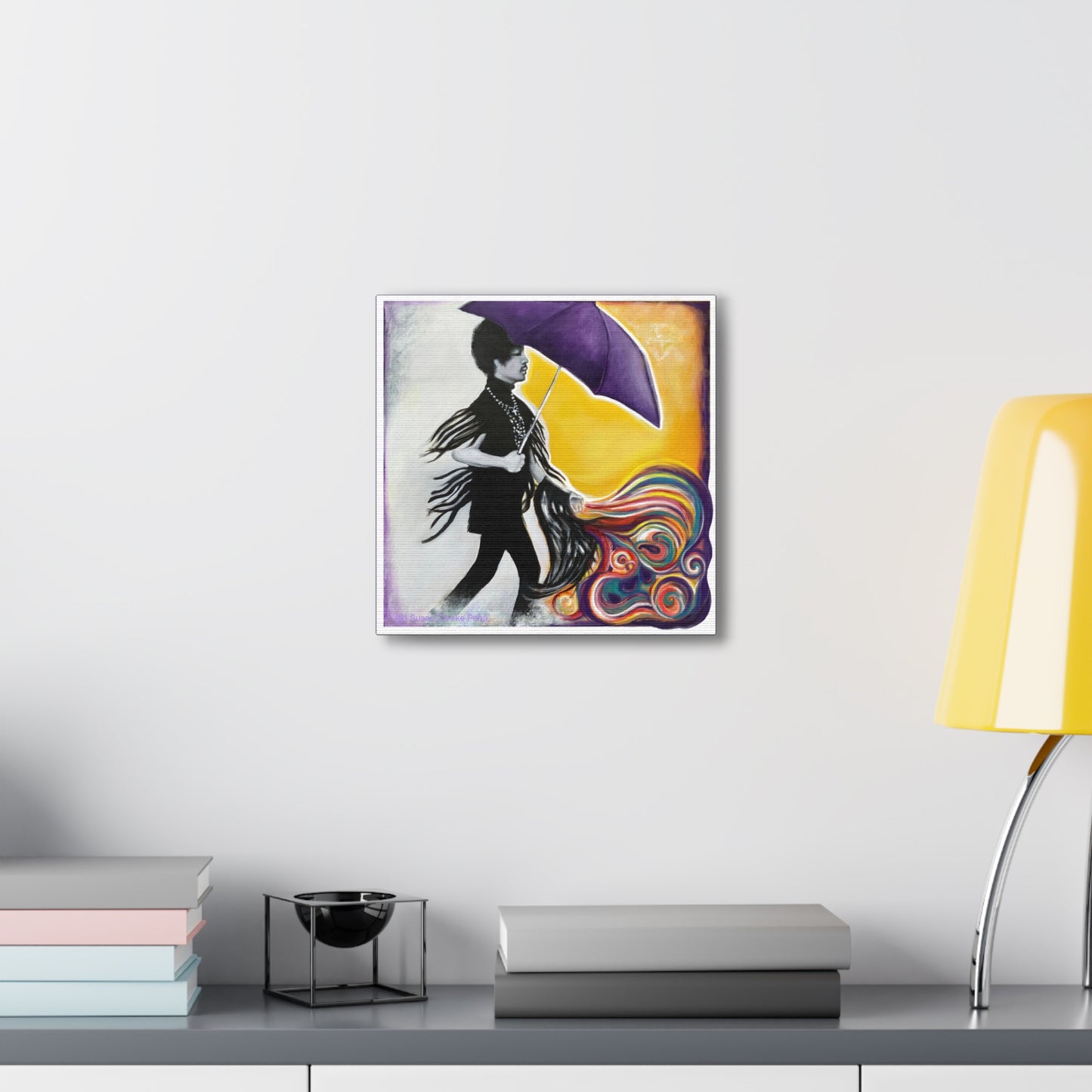 Prince-inspired Art by SCP - canvas wall art