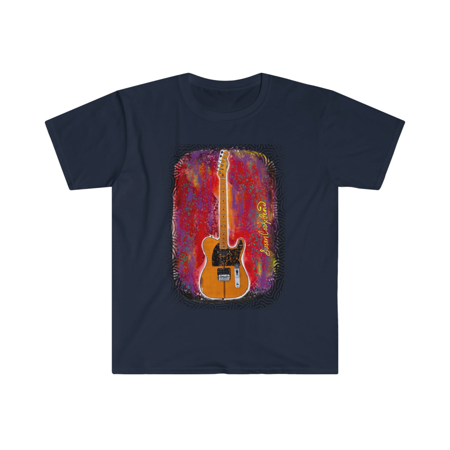 Prince - original art - Prince art - t shirt - tee - t-shirt - Prince t-shirt - Prince guitar - guitar shirt - guitar - musician shirt