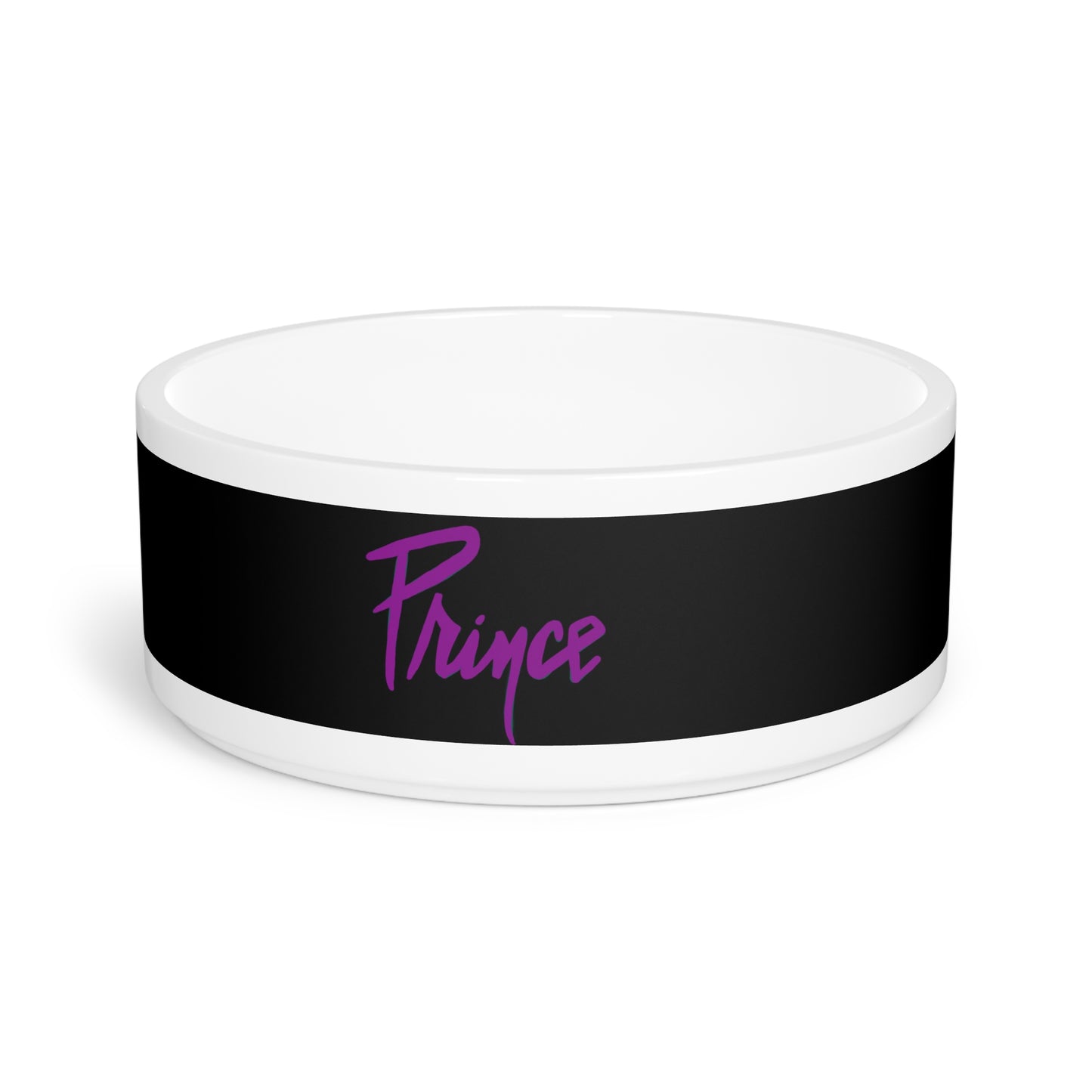 Prince-Inspired Art - pet food bowl - Pet Bowl - Dog Bowl - Cat Bowl - prince - 1999 - purple rain - 80s music - prince rogers nelson - prince logo - pai