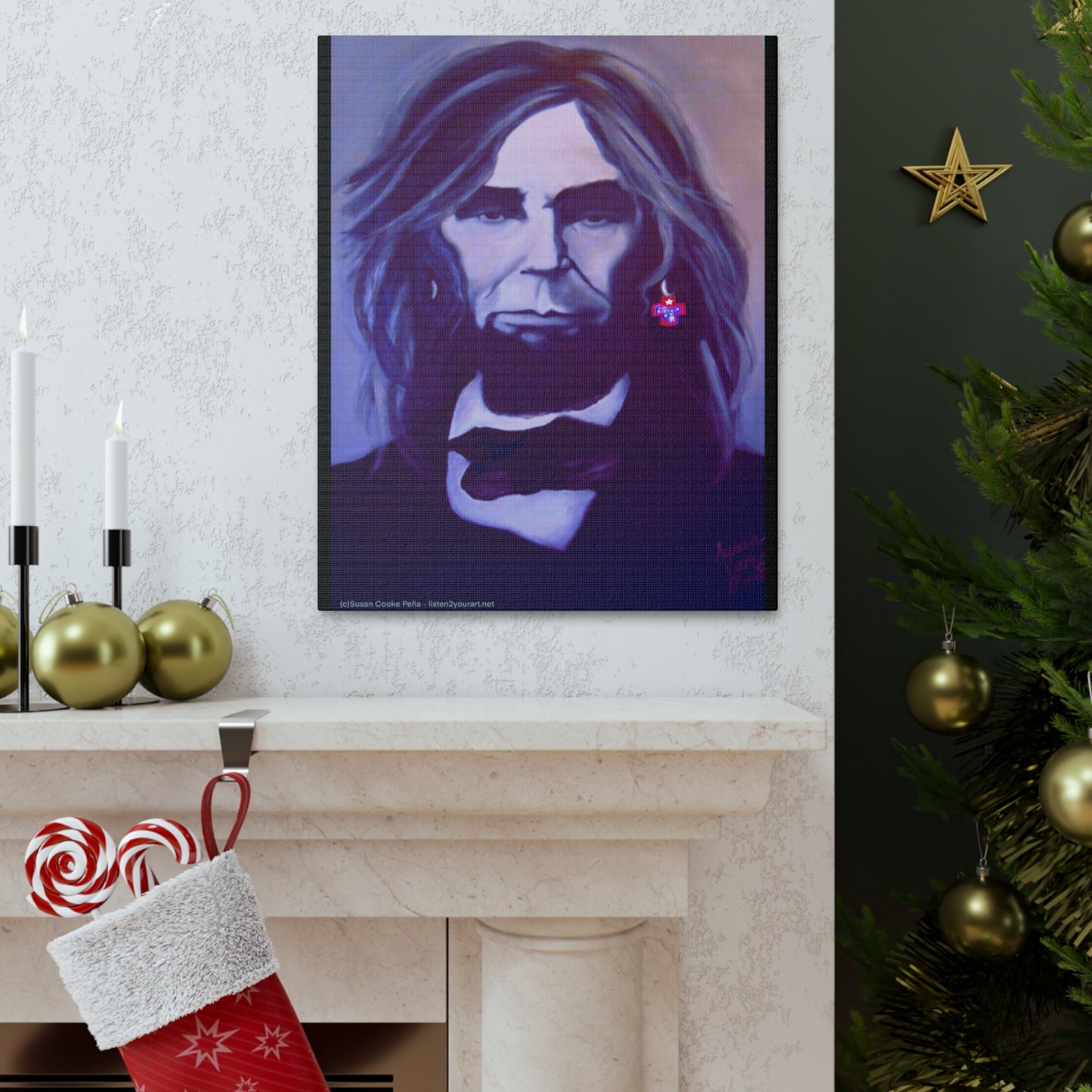 Freedom Lincoln Art by SCP - Lincoln painting