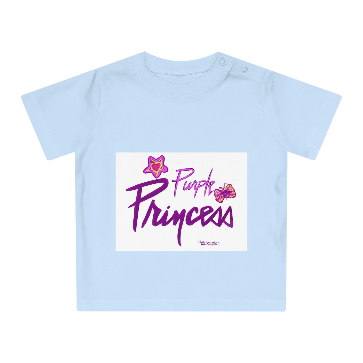 Prince - Purple Princess - Princess - Baby T-Shirt - Prince t shirt - Prince t-shirt - Prince onesie - Prince tee - Prince baby - Purple R