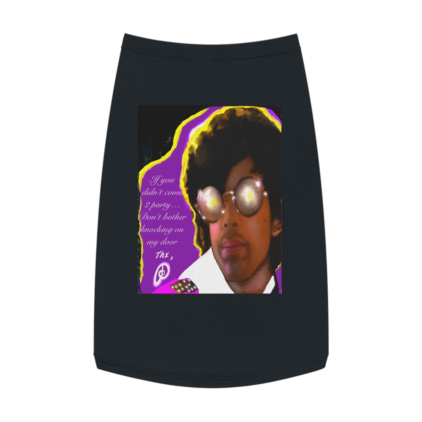 Prince tee - guitar - prince t-shirt - pet shirt - pet t-shirt - dog t-shirt - cat t-shirt - pet tee - dog clothes - purple rain -1999