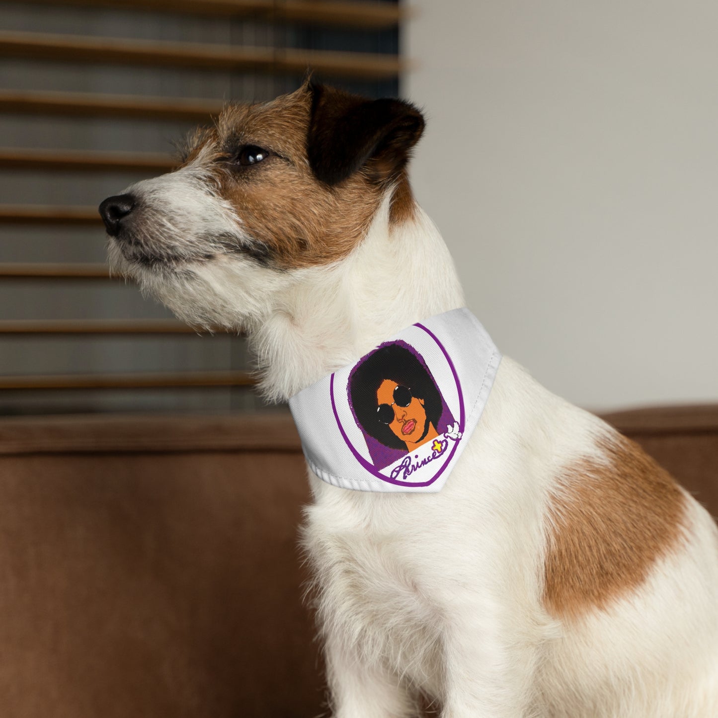 Prince Inspired pet bandana - Rock and Roll - Pet - Dog - Cat - Bandana Collar - Dog bandanas - Cat Bandanas - bandanas - prince - purple rain - prince ban