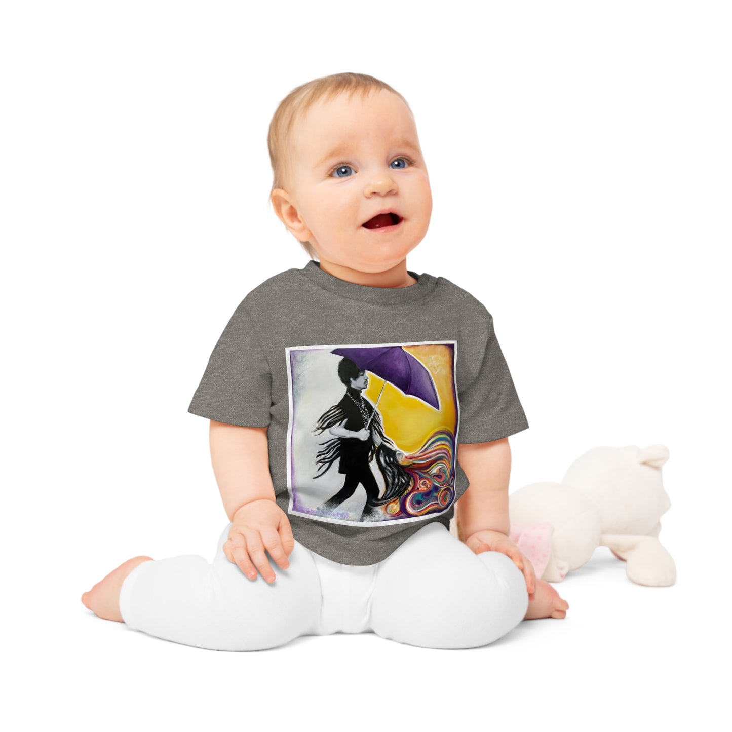 Prince - Purple Umbrella - Baby T-Shirt - Prince t shirt - Prince t-shirt - Prince onesie - Prince baby tee - Prince baby - Purple Rain