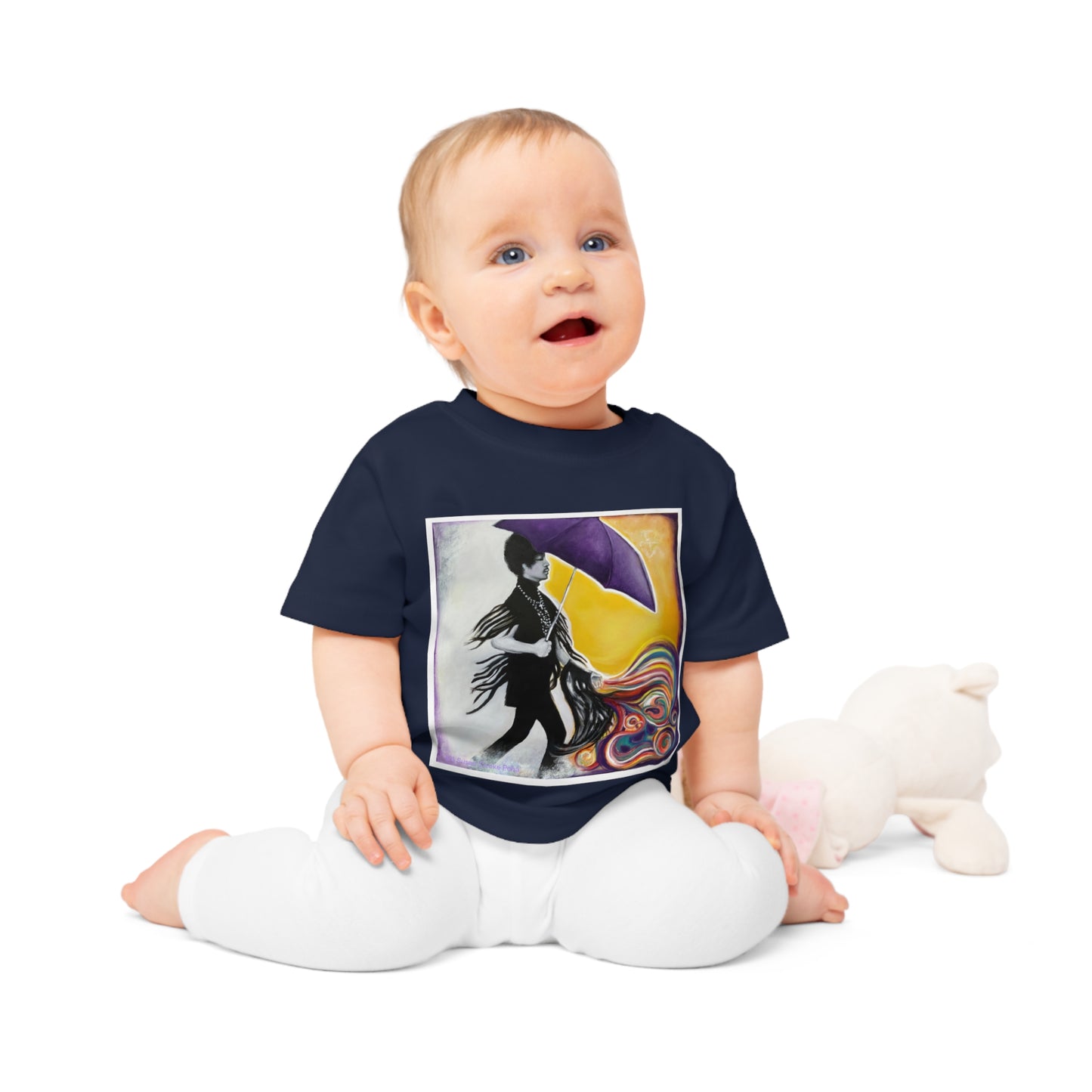 Prince - Purple Umbrella - Baby T-Shirt - Prince t shirt - Prince t-shirt - Prince onesie - Prince baby tee - Prince baby - Purple Rain