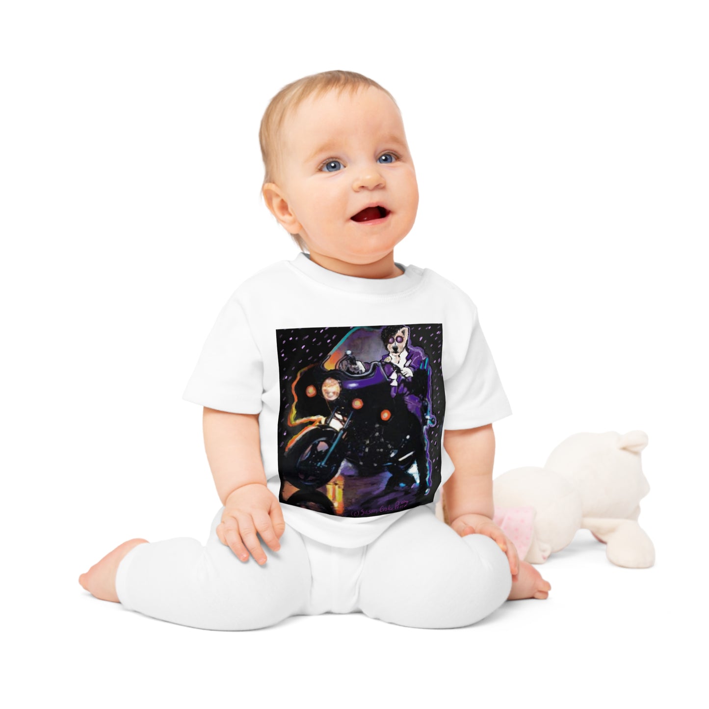 Prince - Dog - Baby T-Shirt - Prince t shirt - Prince t-shirt - Prince onesie - Prince baby tee - Prince baby t-shirt - Purple Rain