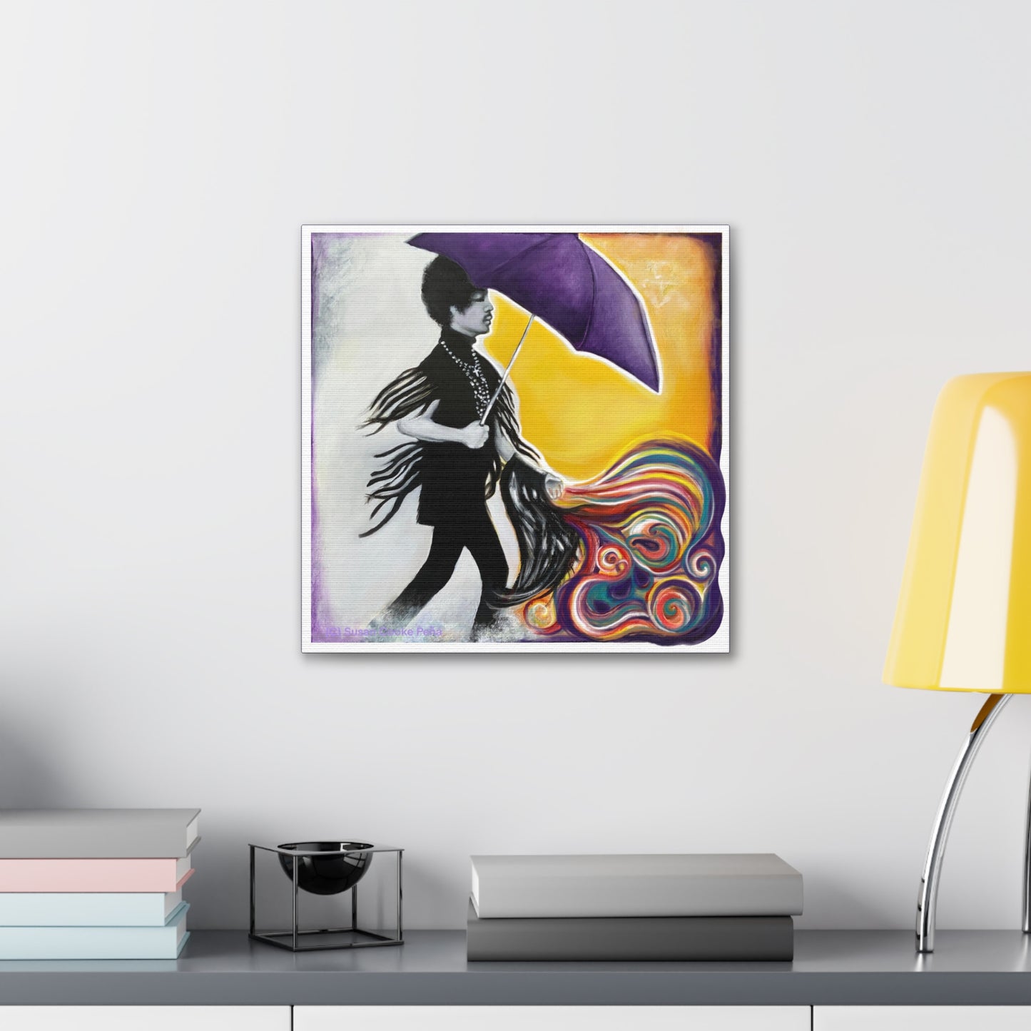 Prince-inspired Art by SCP - canvas wall art