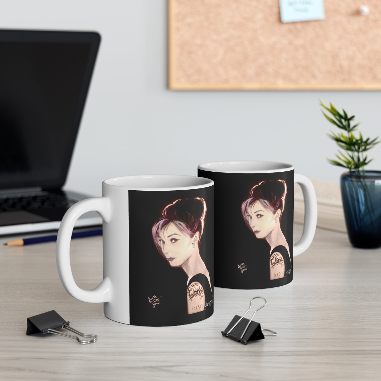 Breakfast at Tiffanys - Audrey Hepburn - class - Tiffany coffee mug - tiffanys mug - movie coffee mug