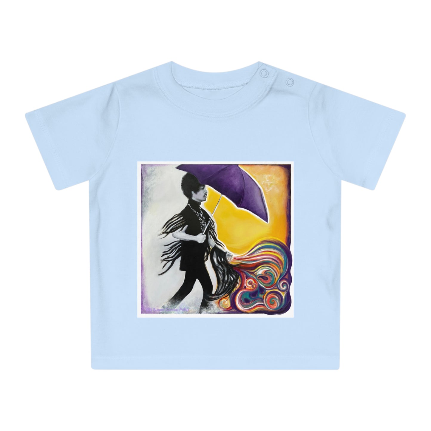 Prince - Purple Umbrella - Baby T-Shirt - Prince t shirt - Prince t-shirt - Prince onesie - Prince baby tee - Prince baby - Purple Rain