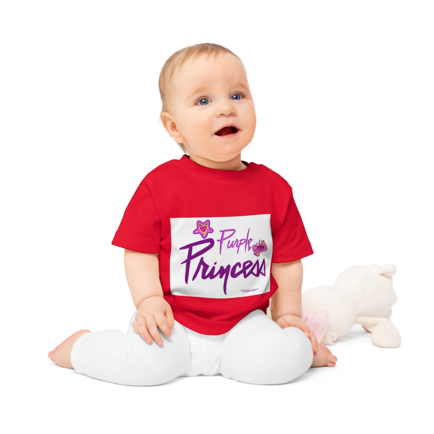 Prince - Purple Princess - Princess - Baby T-Shirt - Prince t shirt - Prince t-shirt - Prince onesie - Prince tee - Prince baby - Purple R