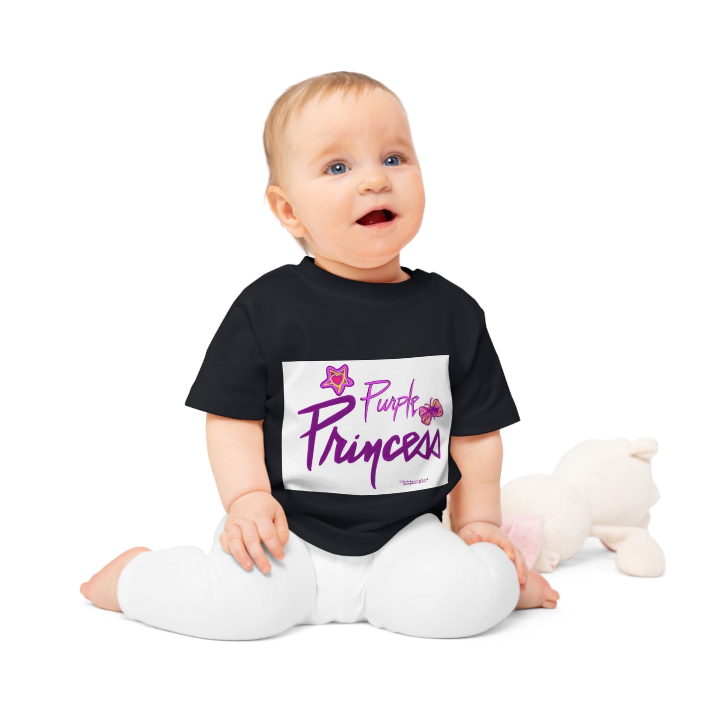 Prince - Purple Princess - Princess - Baby T-Shirt - Prince t shirt - Prince t-shirt - Prince onesie - Prince tee - Prince baby - Purple R