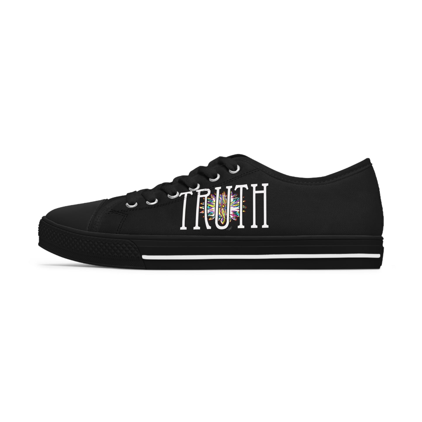 Truth Original Art by SCP Women's Low Top Sneakers