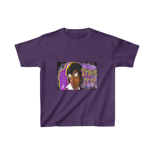 Prince - Kids t shirt - 1999 - Prince lyric - Prince quote - prince gift - Kids Heavy Cotton Tee - Prince art -Prince shirt