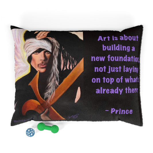 Prince-Inspired Art Pet Bed - Prince cat bed - Prince dog bed - pet bed - Prince themed - Prince quote - Prince gift - Prince pet gift - Best Prince gift