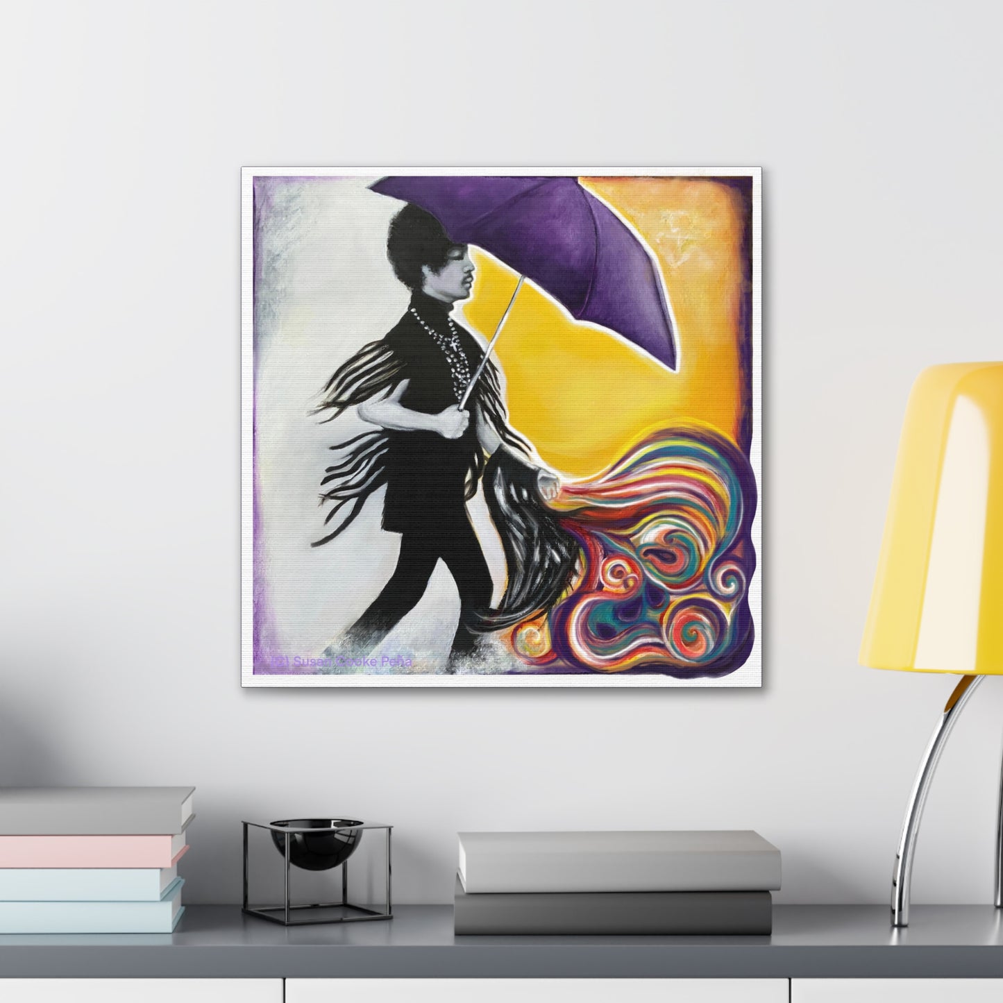 Prince-inspired Art by SCP - canvas wall art