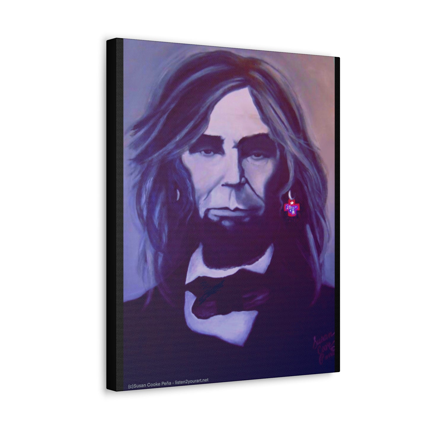 Freedom Lincoln Art by SCP - Lincoln painting