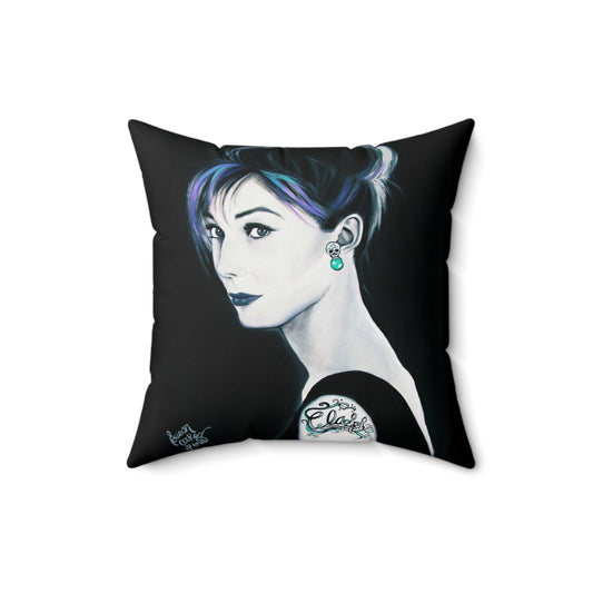 Class Breakfast  at Tiffany Art by SCP pillow - reversible -throw pillow all sizes  - Audrey Hepburn - Tiffany - Capote