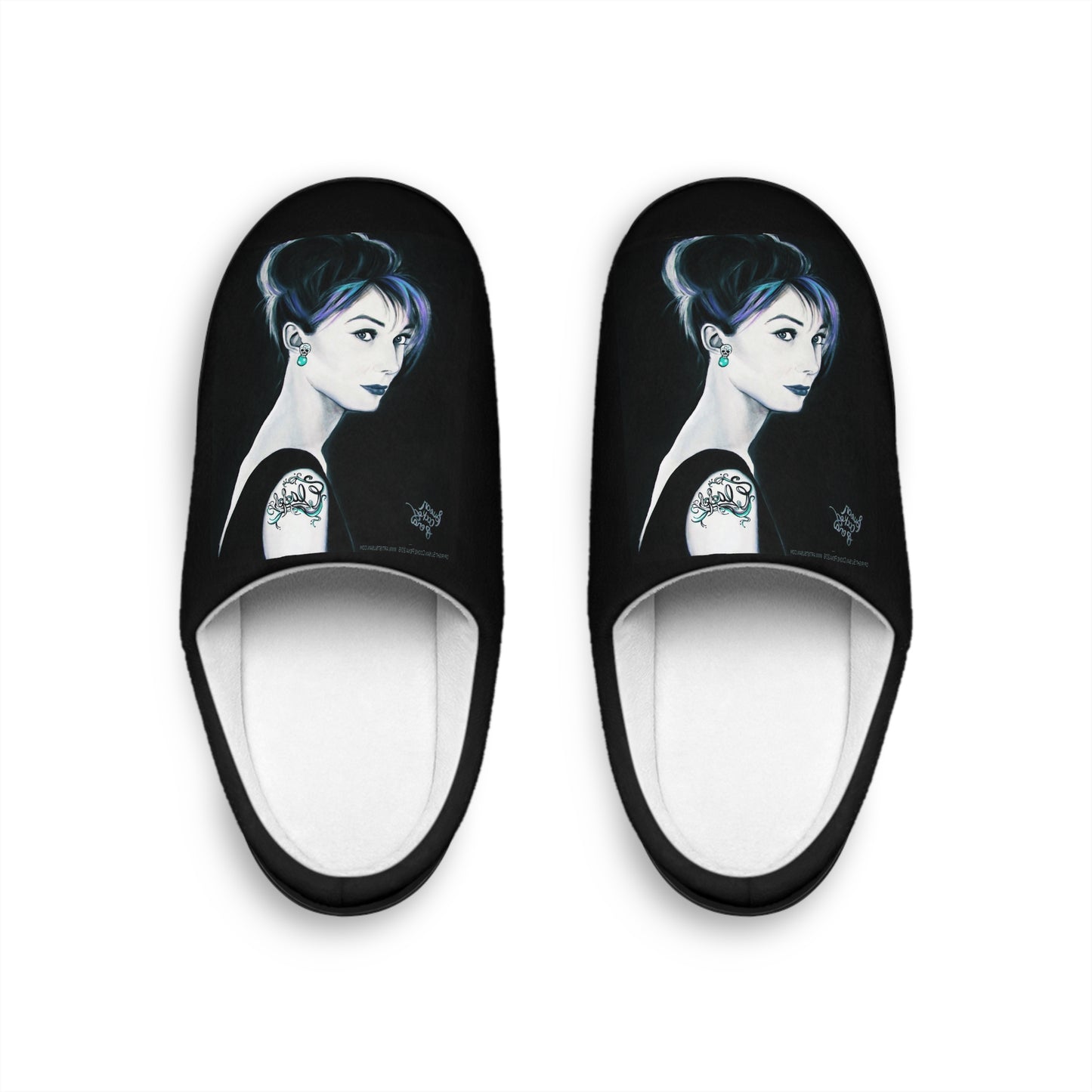 Class - Breakfast at Tiffany Art by SCP -Women's Indoor Slippers