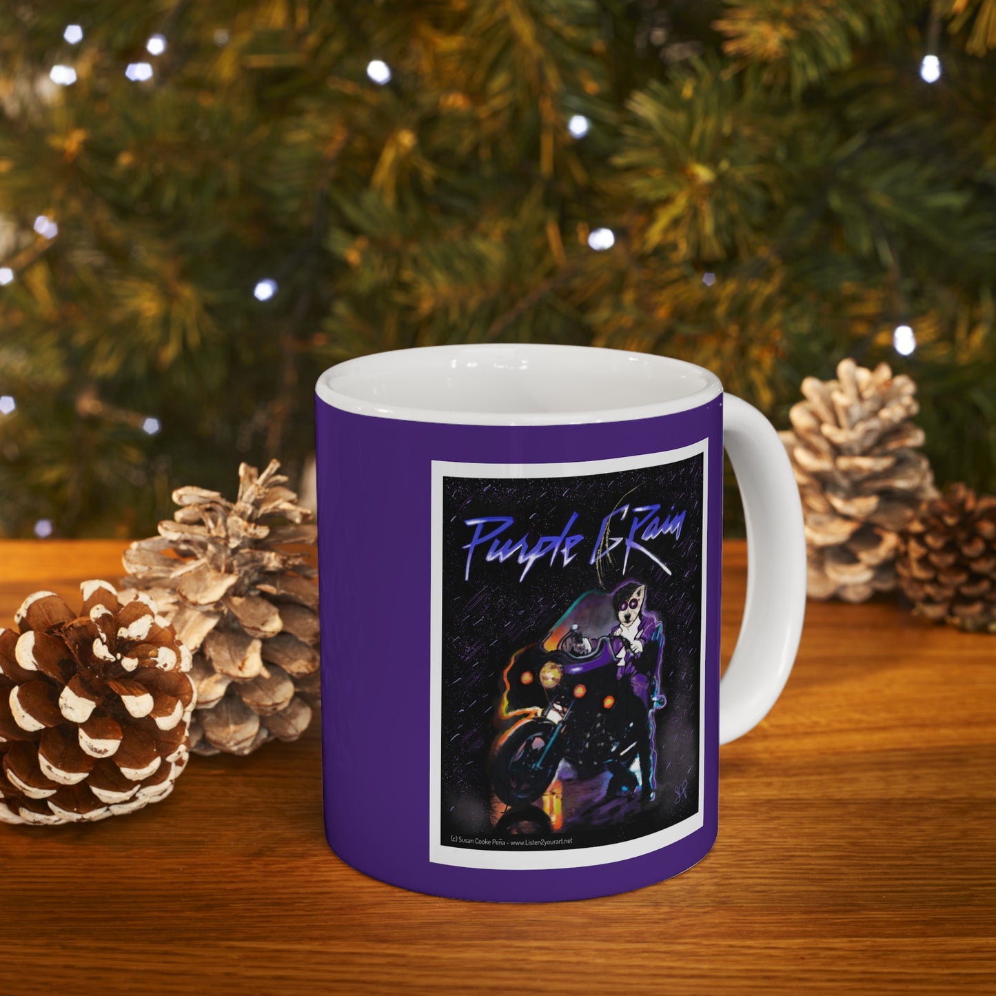 Sir Brennan Purple Grain - inspired by - Prince - Purple Rain - Prince mugs - Purple Rain Movie - Prince fans - Prince gifts