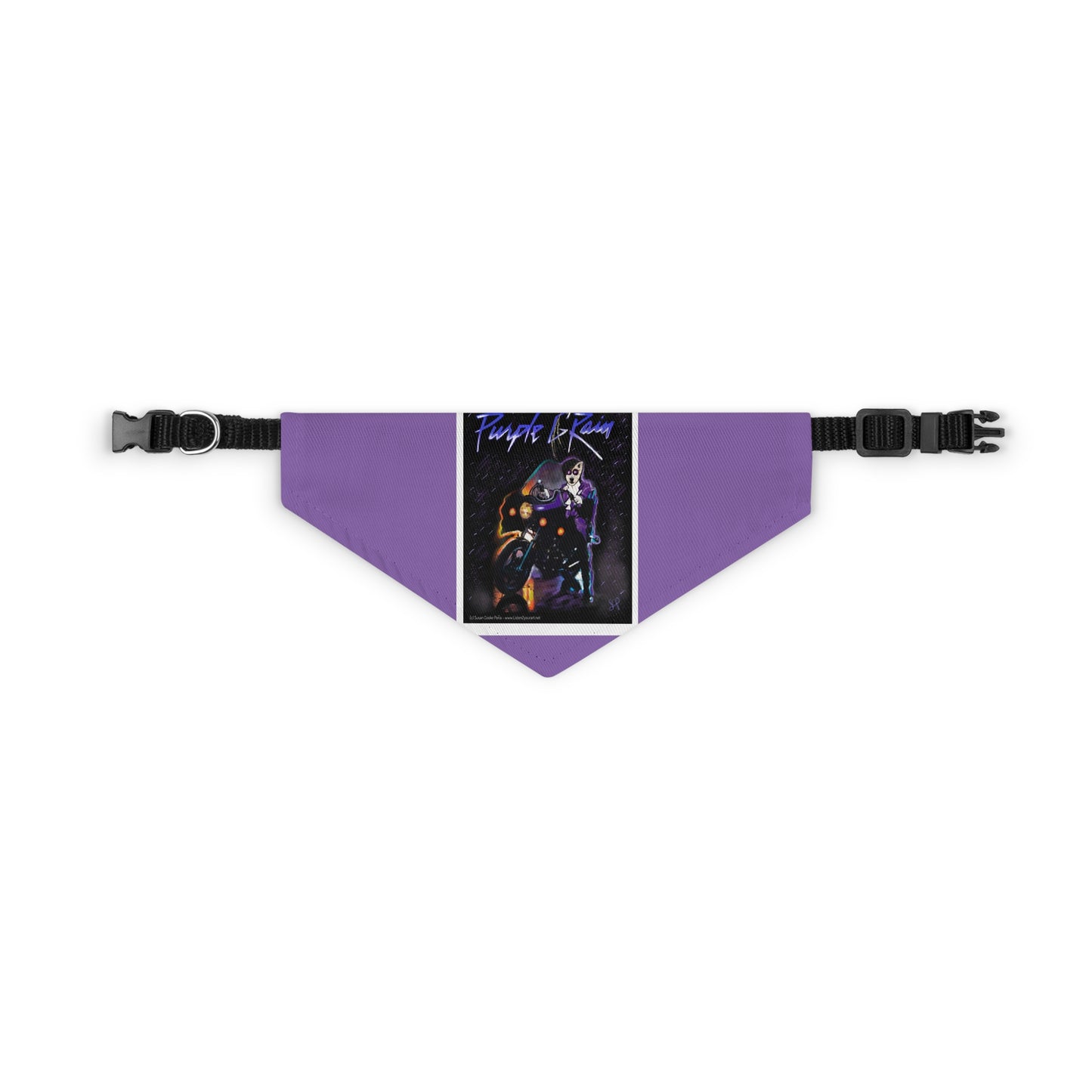 Prince Inspired Rock and Roll bandana- Pet - Dog - Cat - Bandana Collar - Dog bandanas - Cat Bandanas - Custom bandanas - prince - purple rain