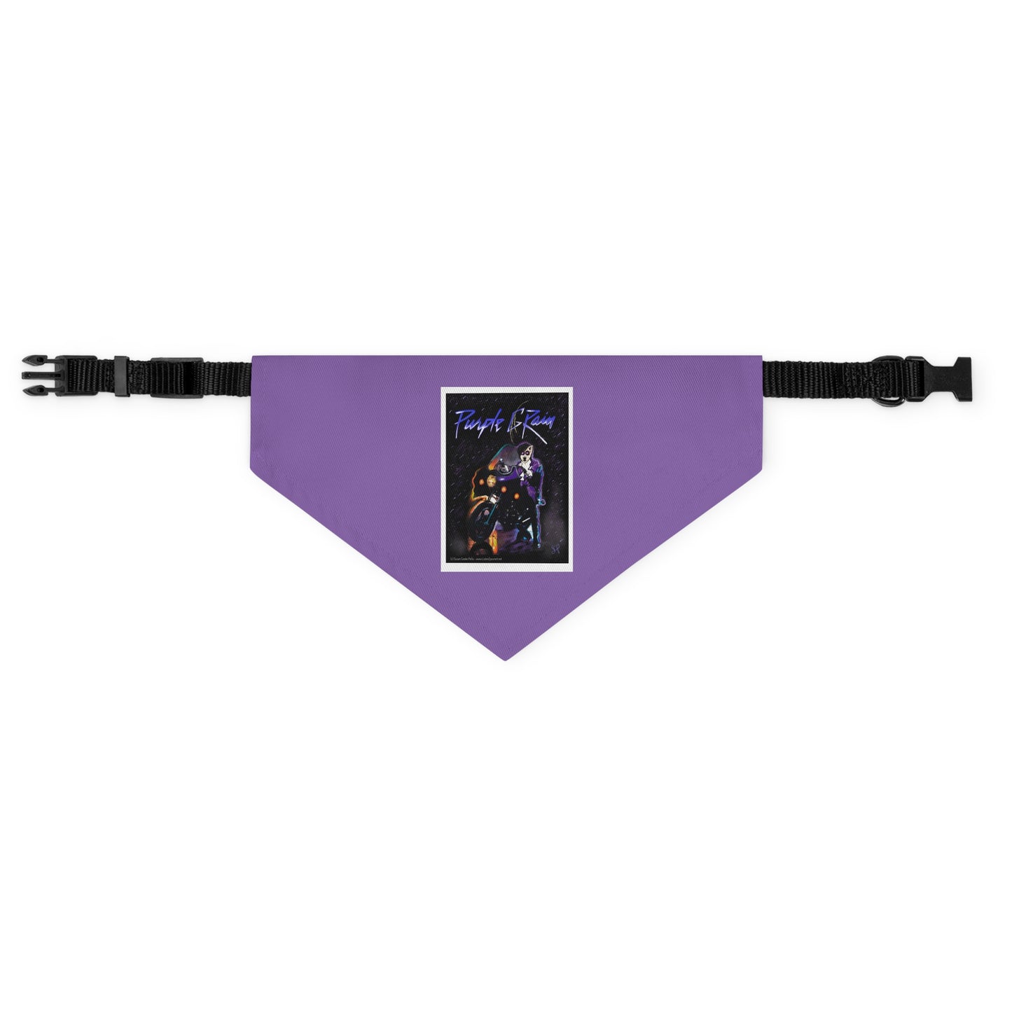 Prince Inspired Rock and Roll bandana- Pet - Dog - Cat - Bandana Collar - Dog bandanas - Cat Bandanas - Custom bandanas - prince - purple rain