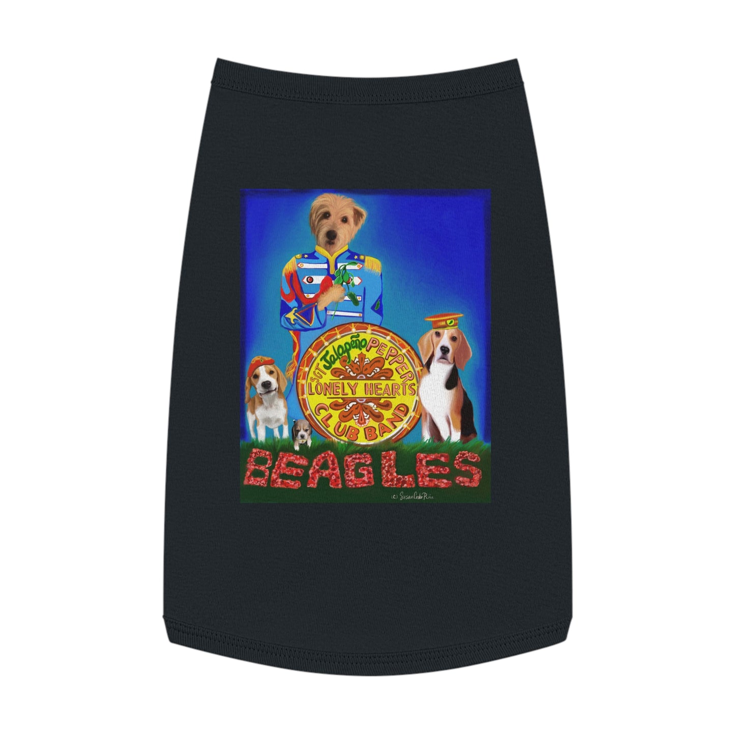 The Beagles Pet T-shirt - dogs - cats - Sir Brennan  Series - dog clothes - cat shirts - dog shirts - clothes for pets - dog gifts - cat gif