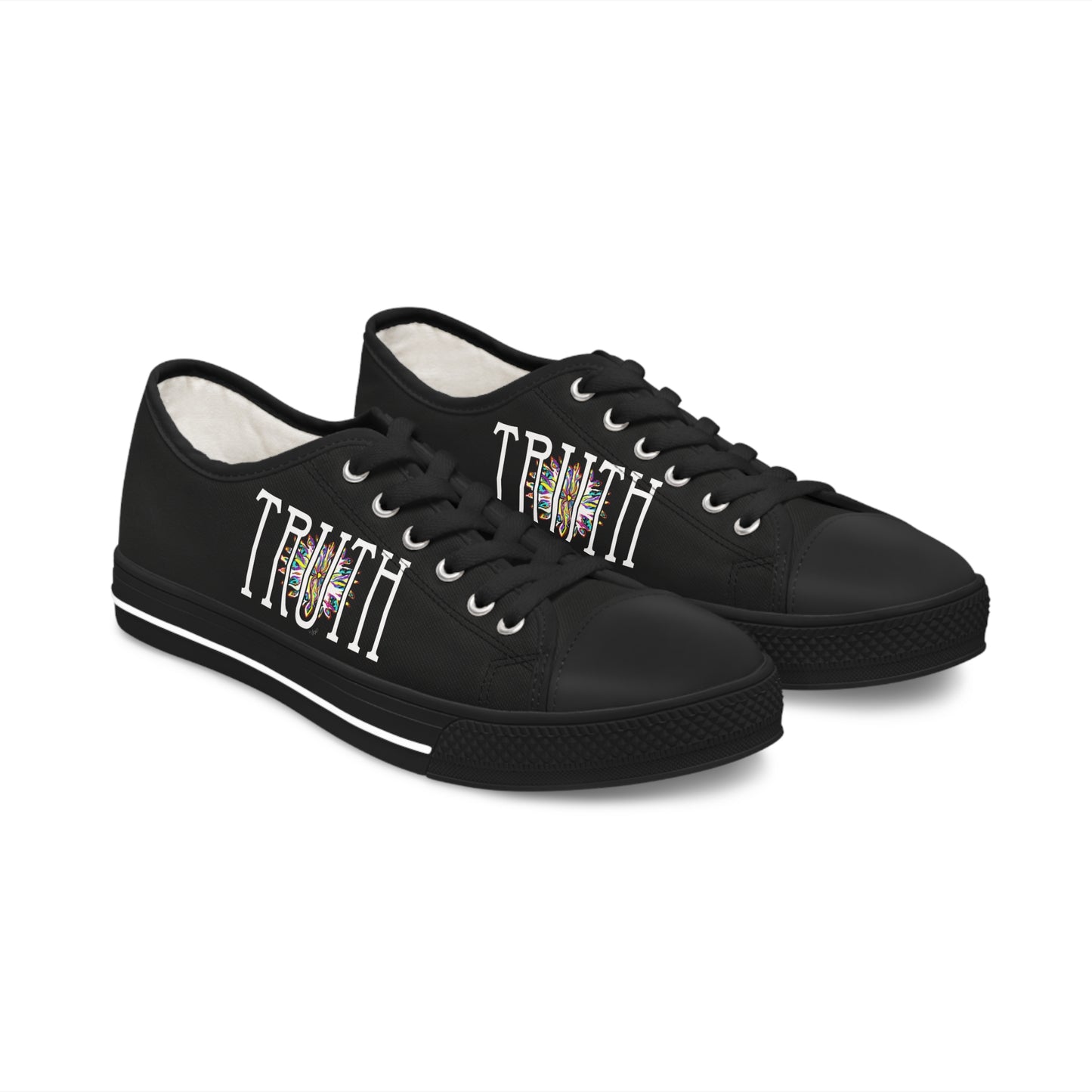 Truth Original Art by SCP Women's Low Top Sneakers