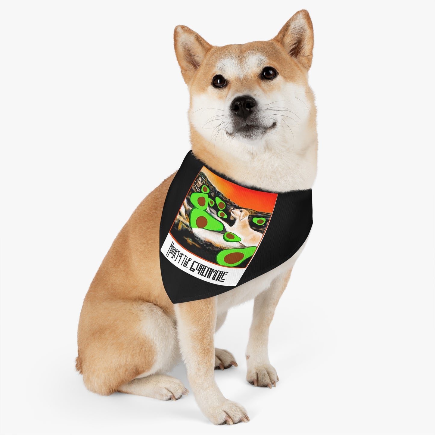 Sir Brennan Rock and roll Pet - Dog - Cat - Bandana Collar - Dog bandanas - Cat Bandanas - Custom pet bandanas - Led Zeppelin - Robert plant