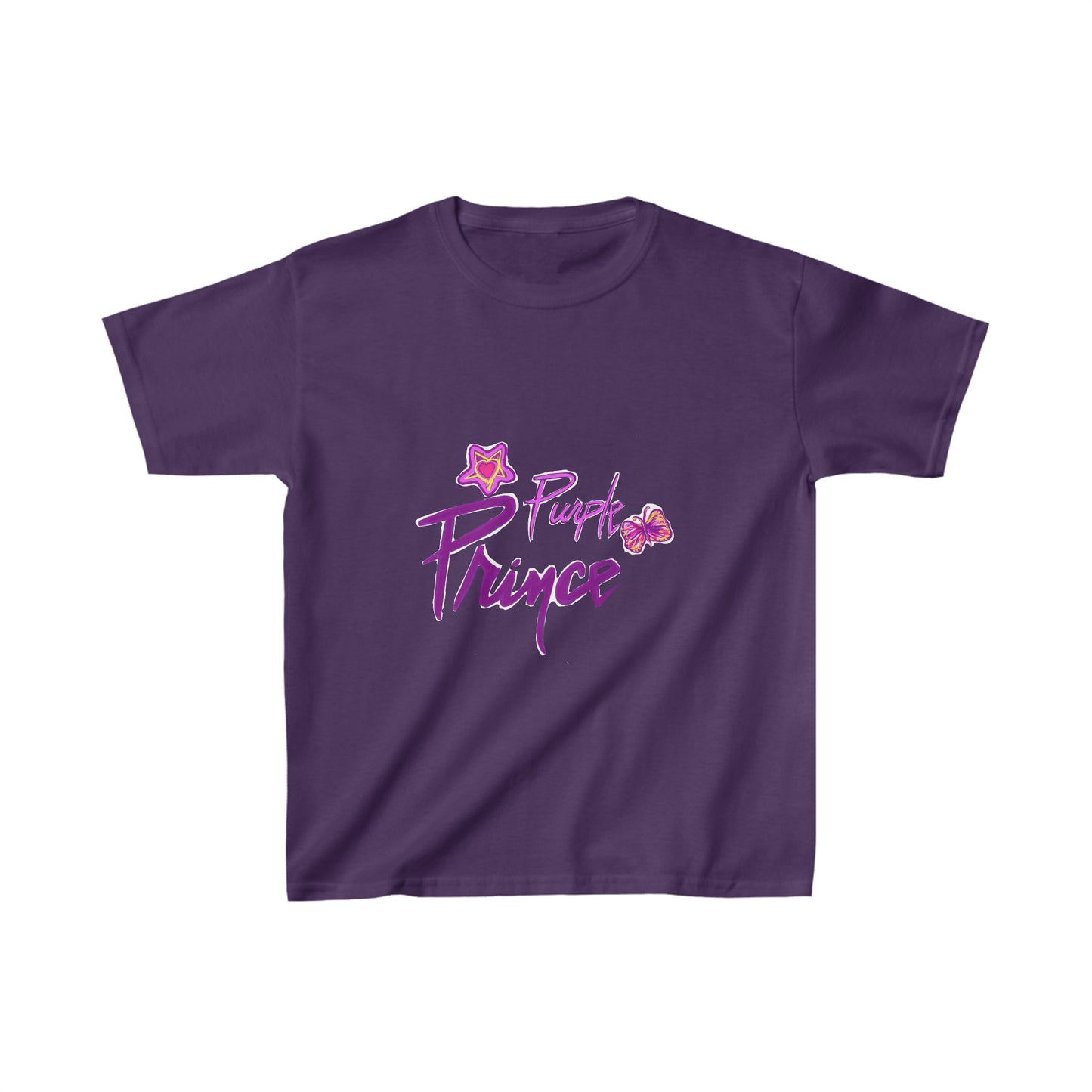 Prince - Purple Prince - Prince - Kids t shirt - Prince Art - prince artwork - prince gift - Kids Cotton Tee - Prince art - Purp