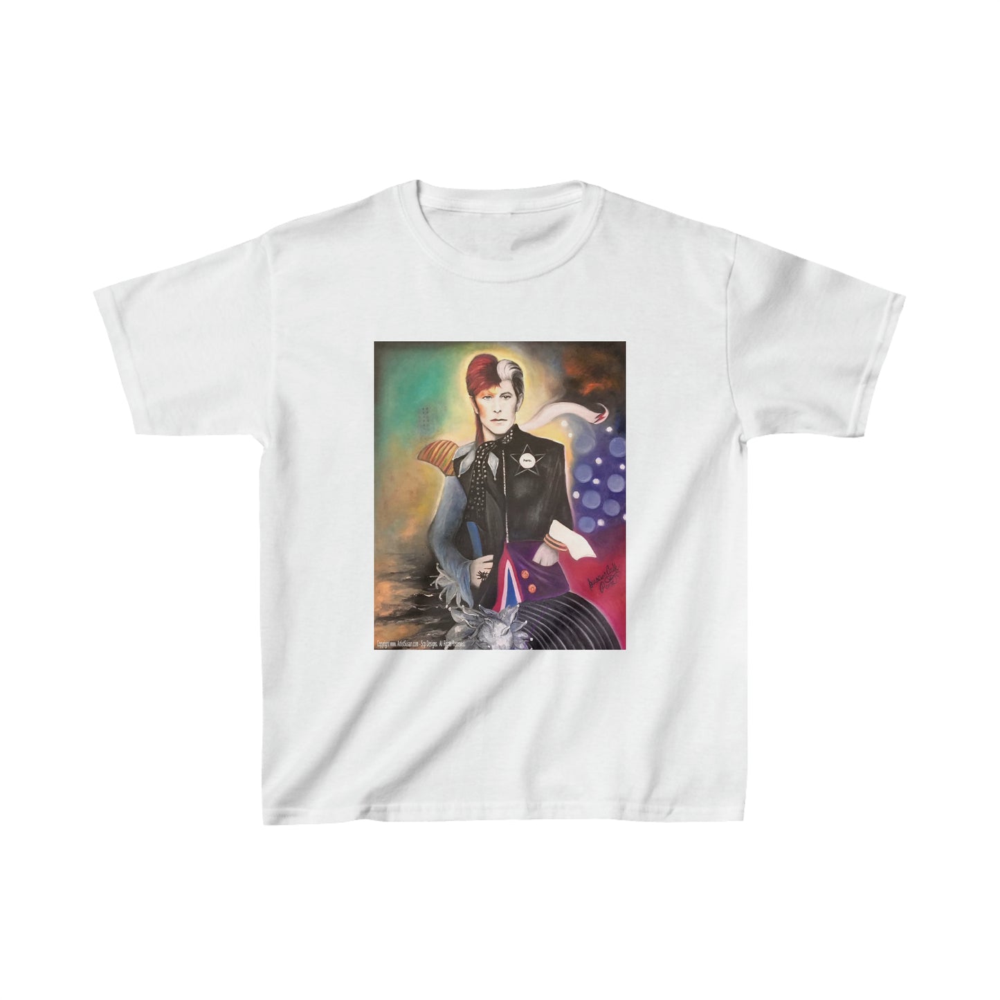 Bowie - Original Art - David Bowie - Kids T-shirt - Bowie Art - David Bowie - Bowie Art - Bowie kids - Bowie T shirt - Bowie fan gift