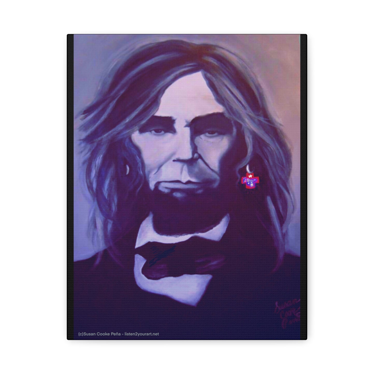 Freedom Lincoln Art by SCP - Lincoln painting