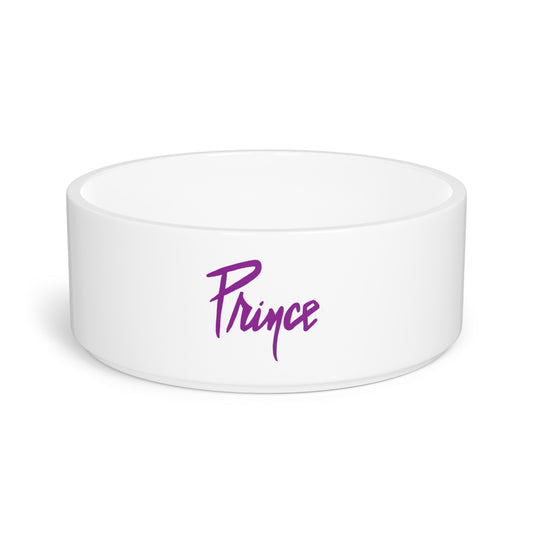 Prince-Inspired Art - pet food bowl - Pet Bowl - Dog Bowl - Cat Bowl - prince - 1999 - purple rain - 80s music - prince rogers nelson - prince lo