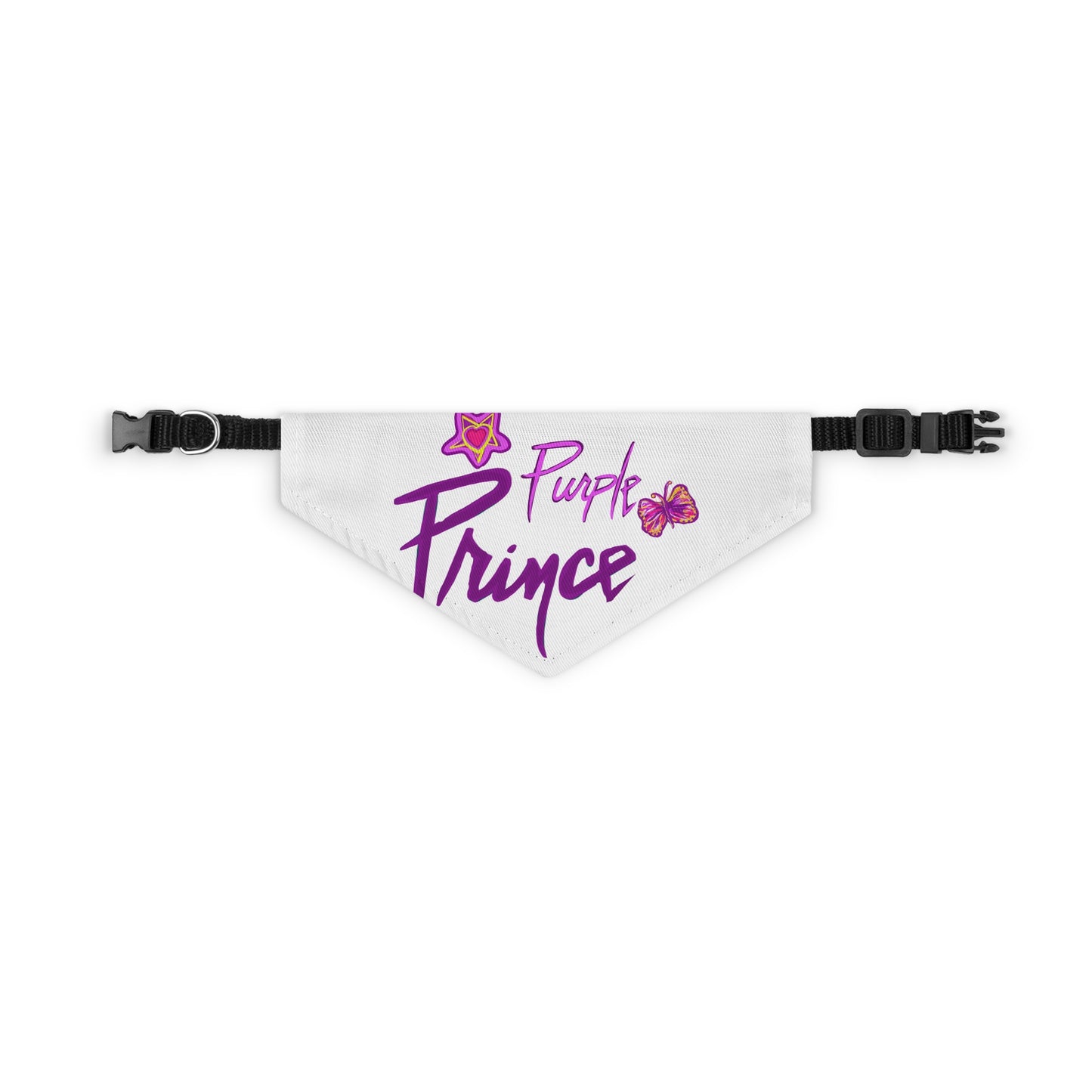 Prince-Inspired Art Rock and Roll Bandana Collar - Pet - Dog - Cat - Bandana Collar - Dog bandanas - Cat Bandanas - bandanas - prince - purple rain - prince ban