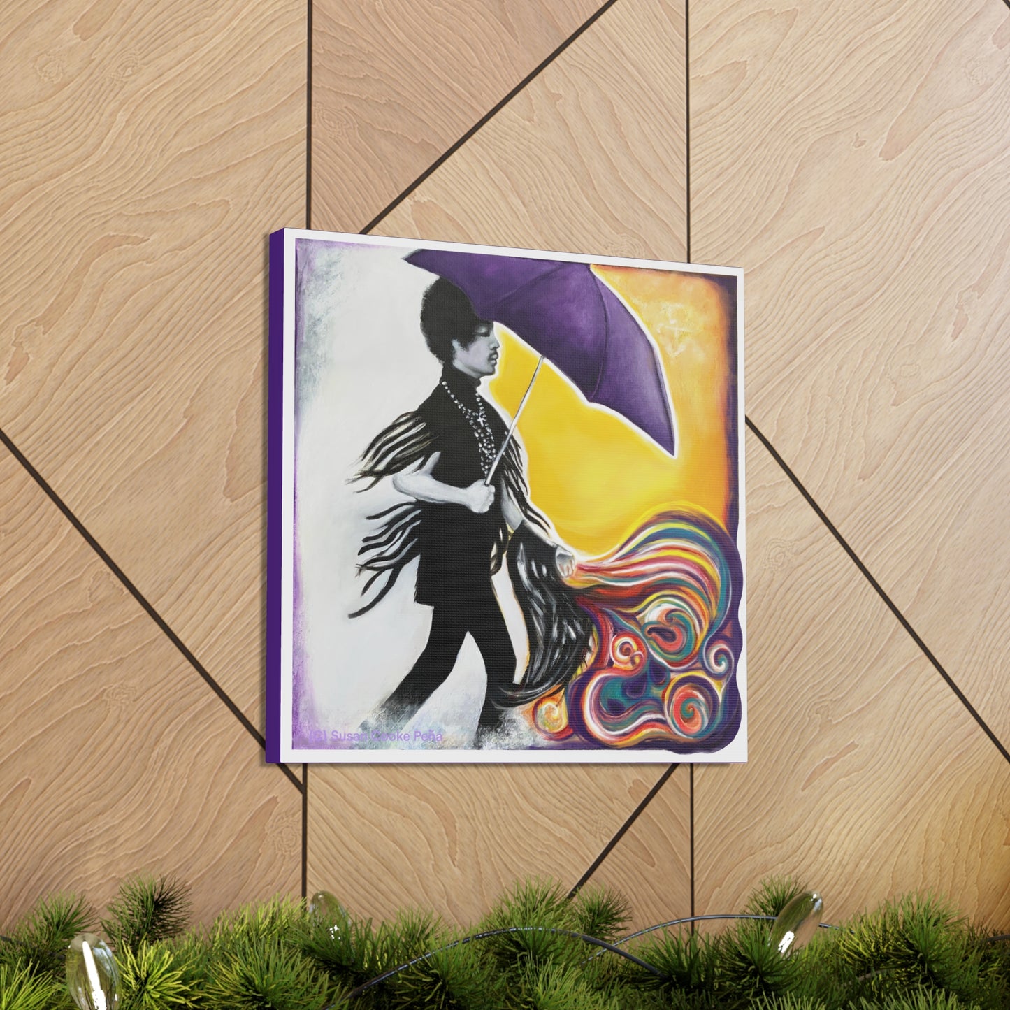 Prince-inspired Art by SCP - canvas wall art