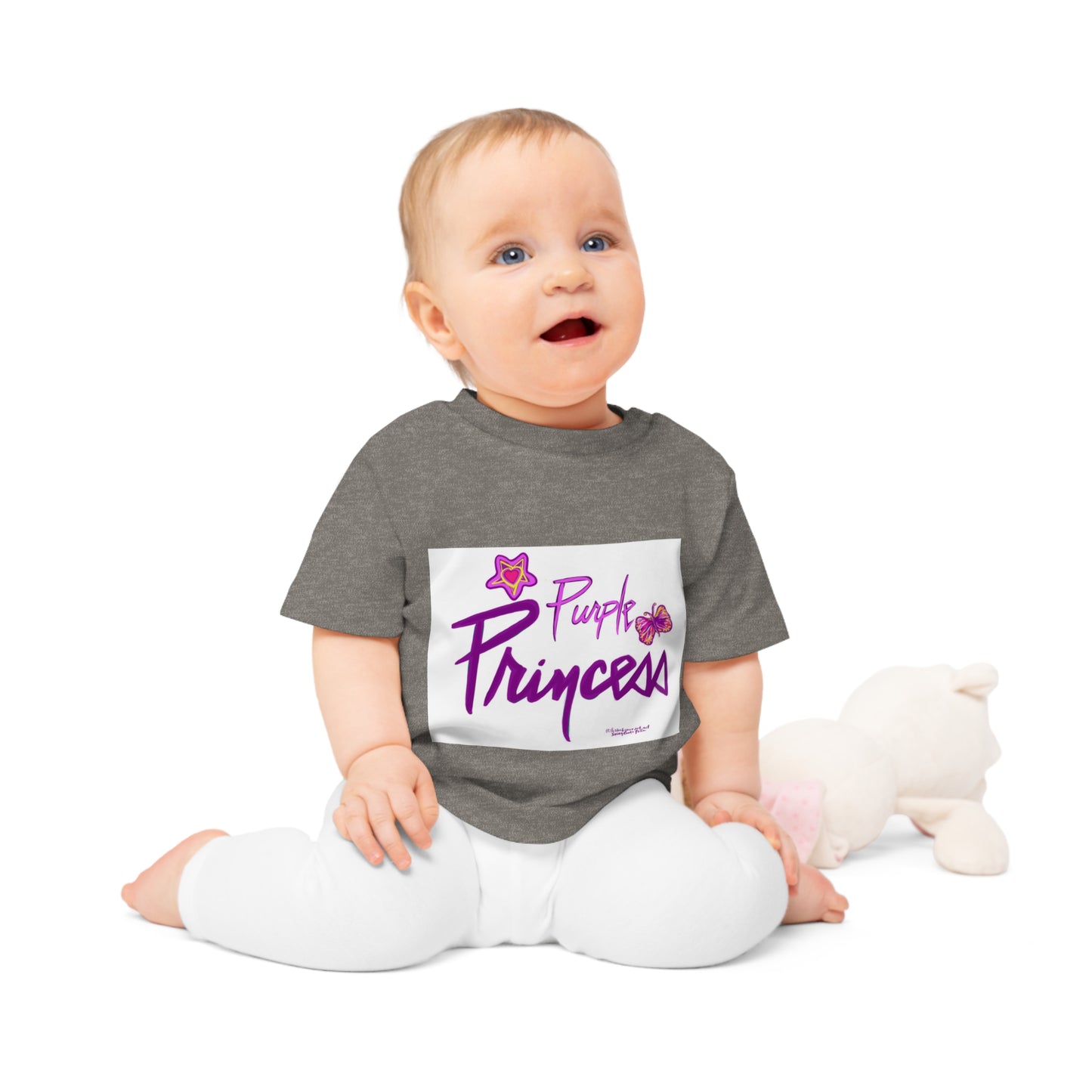 Prince - Purple Princess - Princess - Baby T-Shirt - Prince t shirt - Prince t-shirt - Prince onesie - Prince tee - Prince baby - Purple R